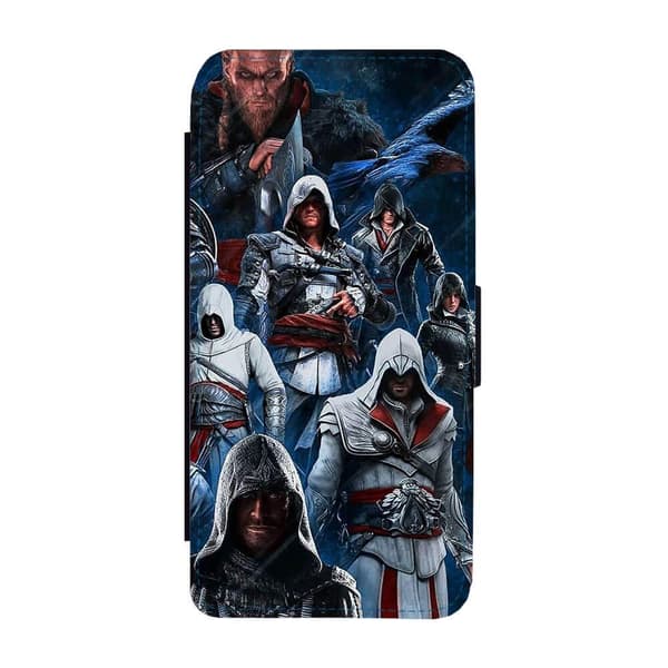 Spel Assassin's creed iPhone 13 Pro Max Flip Mobilfodral