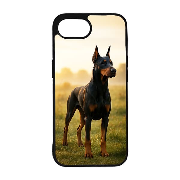 Hund Dobermann iPhone 16e Skal