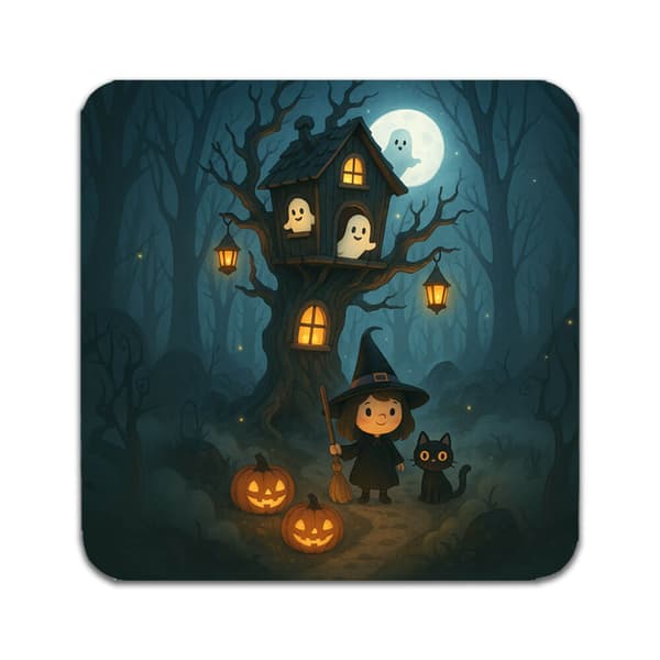 4 ST Halloween Underlägg
