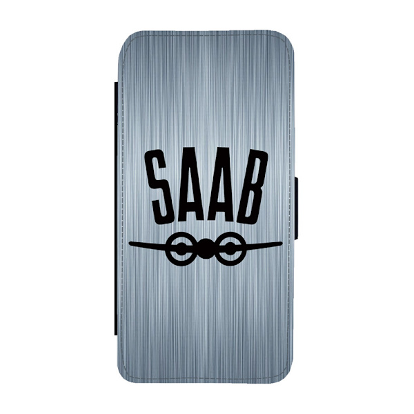 SAAB Logo Innan 1969 Samsung Galaxy A14 5G Flip Mobilfodral
