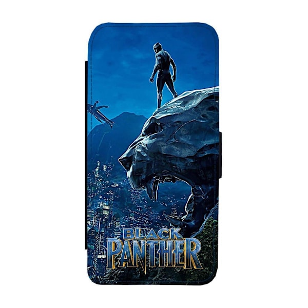 Black Panther Samsung Galaxy S24 Ultra Flip Mobilfodral