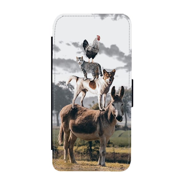 Djurkompisar iPhone 16 Pro Max Flip Mobilfodral