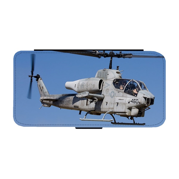 Bell AH-1 Cobra Attackhelikopter iPhone XS Max Flip Mobilfodral