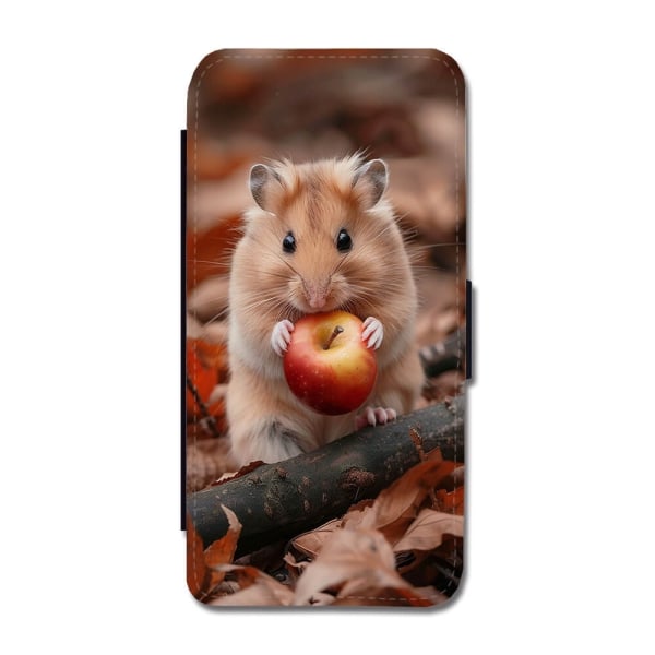 Djur Hamster iPhone 15 Plus Plånboksfodral multifärg