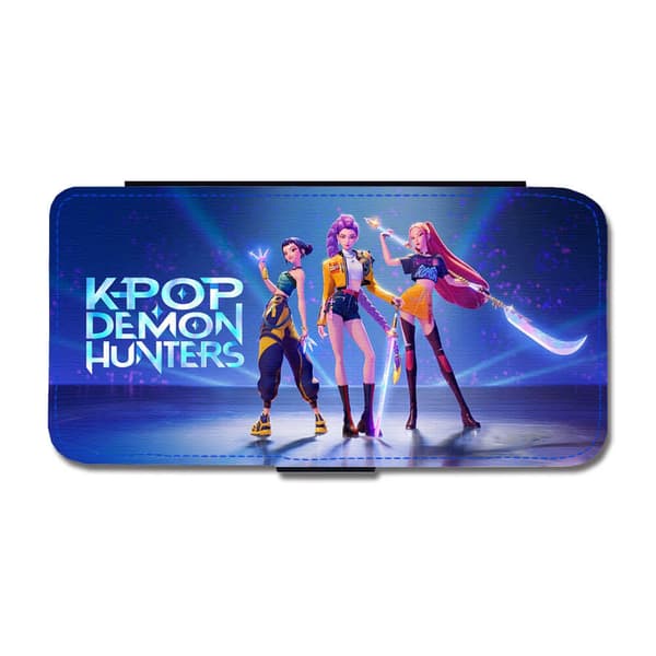 KPop Demon Hunters HUNTR/X iPhone 14 Flip Mobilfodral
