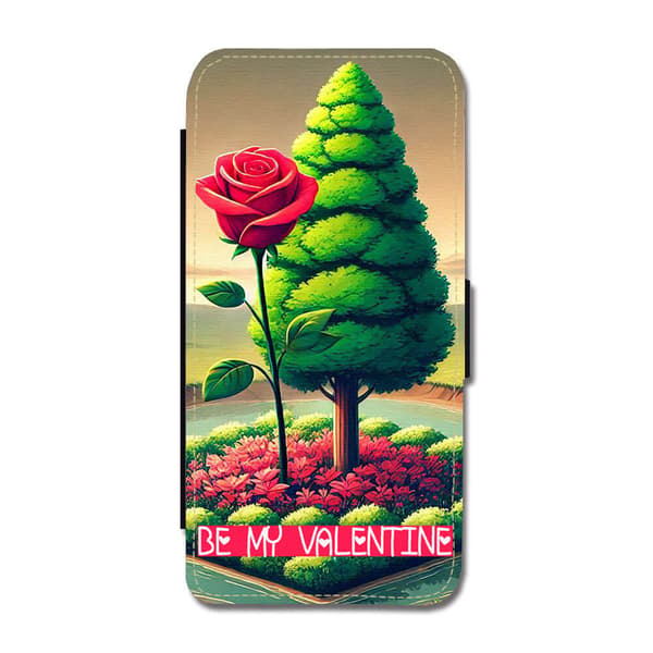 Be My Valentine Apple iPhone 16e Flip Mobilfodral