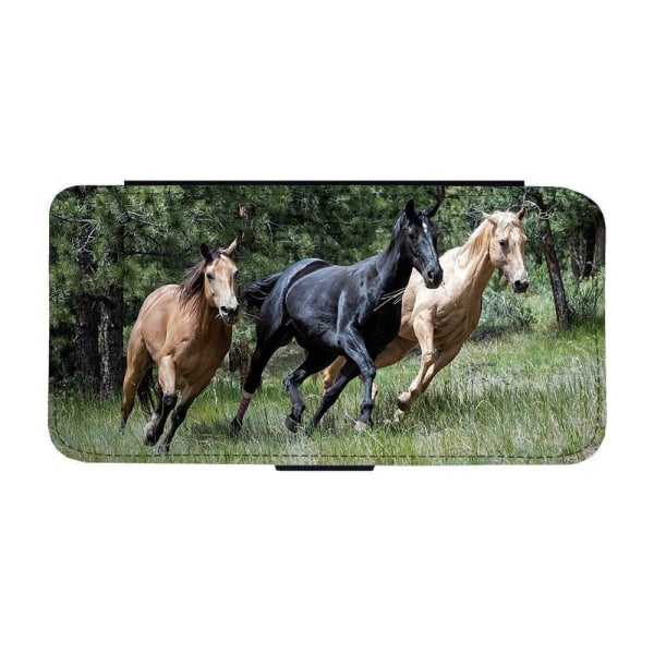 Hästar iPhone 13 Pro Max Plånboksfodral multifärg