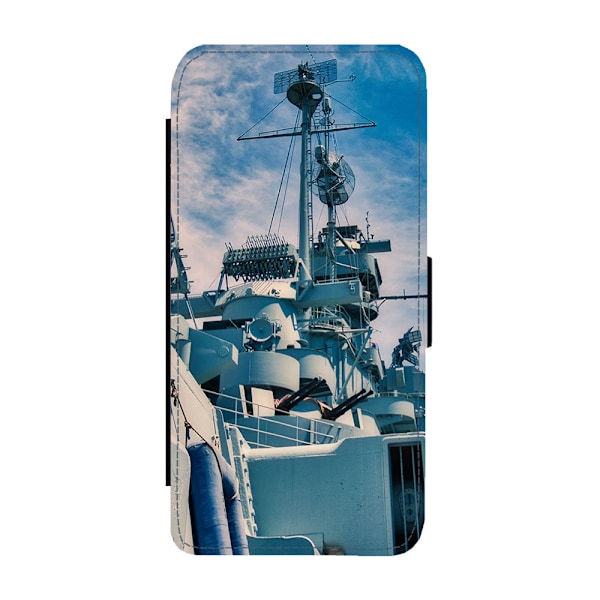Krigsfartyg Samsung Galaxy S22 Ultra Flip Mobilfodral