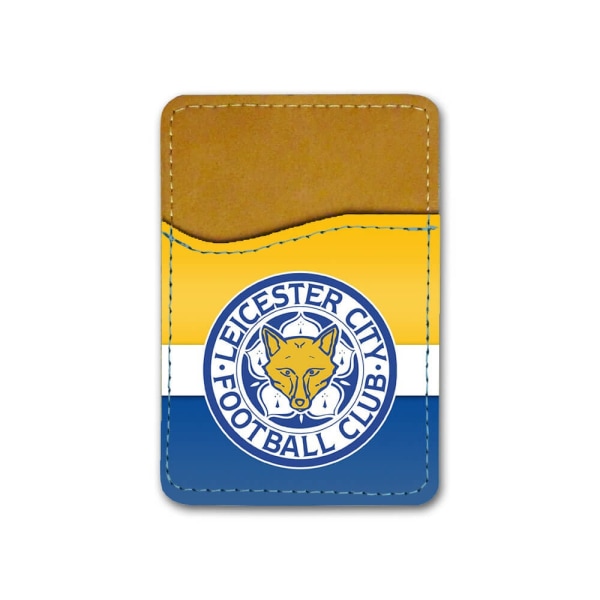 Leicester City Självhäftande Korthållare För Mobiltelefon multifärg one size