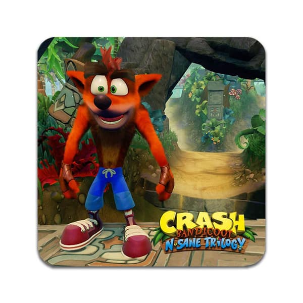 2 ST Spel Crash Bandicoot Underlägg