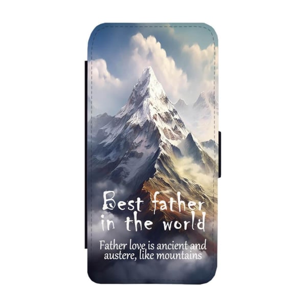 Best Father in the World Samsung Galaxy Note20 Plånboksfodral multifärg