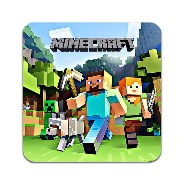2 ST Minecraft Underlägg