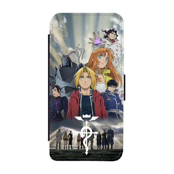 Manga Fullmetal Alchemist Samsung Galaxy S24+ Plånboksfodral multifärg
