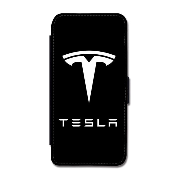 Tesla iPhone 15 Plus Plånboksfodral multifärg