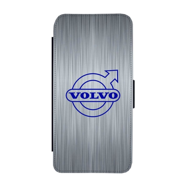 Volvo Logo iPhone 12 / iPhone 12 Pro Plånboksfodral multifärg