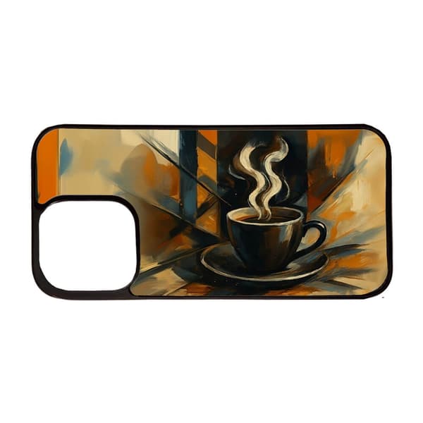 Kaffe Oljemålning iPhone 13 Mobiltelefon Skal
