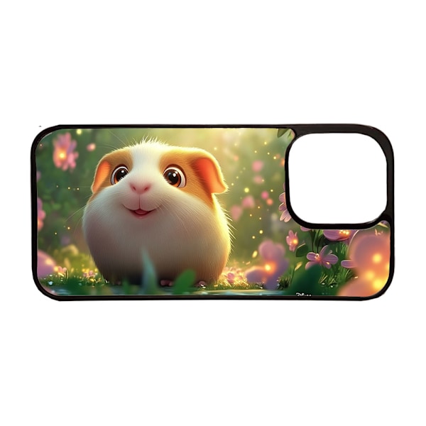 Söt Tecknad Marsvin iPhone 15 Plus Mobiltelefon Skal