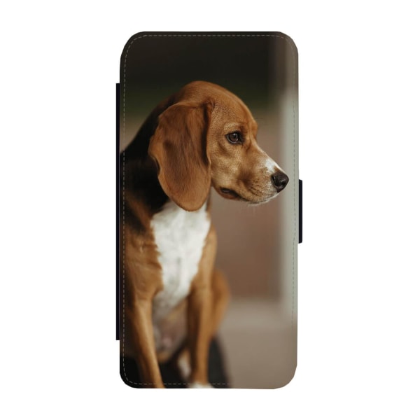 Hund Beagle iPhone 12 Mini Plånboksfodral multifärg