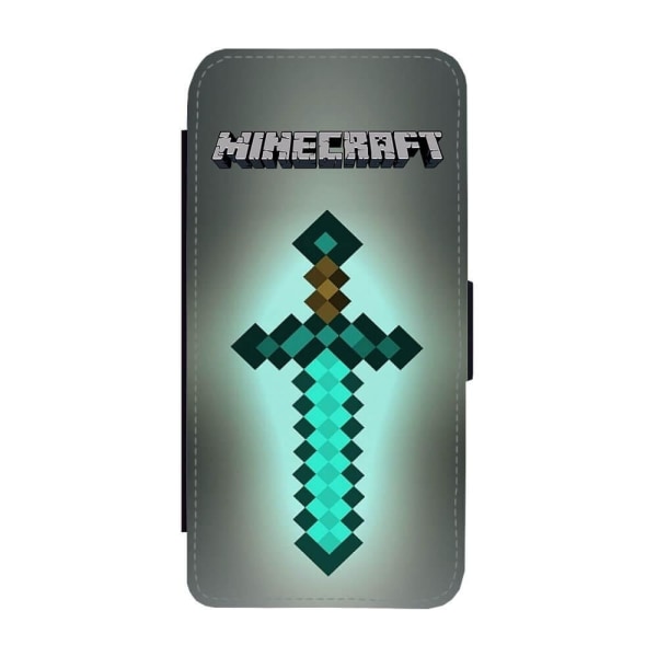 Minecraft Diamantsvärd Samsung Galaxy A55 5G Plånboksfodral multifärg