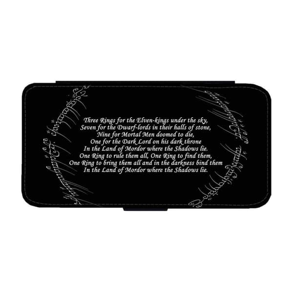Black Speech Samsung Galaxy S24 Ultra Flip Mobilfodral