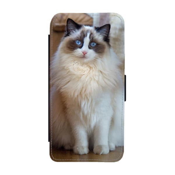 Katt Ragdoll iPhone 13 Flip Mobilfodral