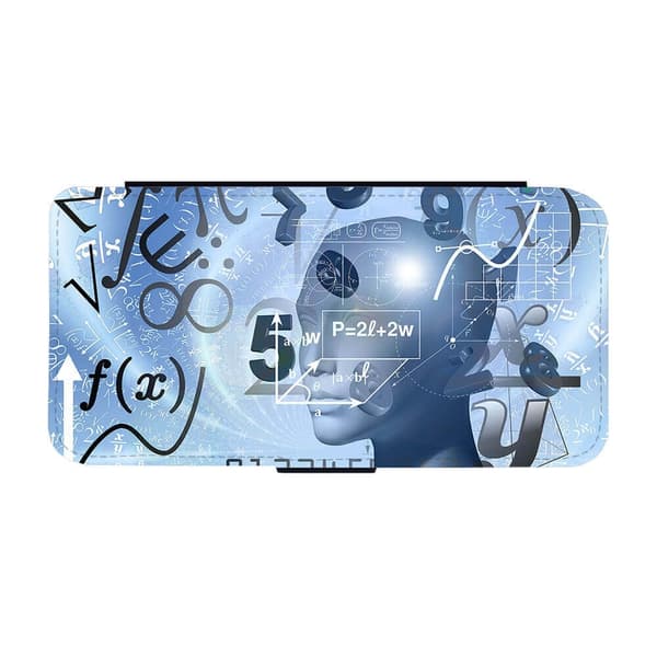 AI och Math Google Pixel 6a Flip Mobilfodral