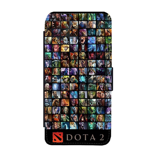 Dota 2 Heroes iPhone 13 Flip Mobilfodral
