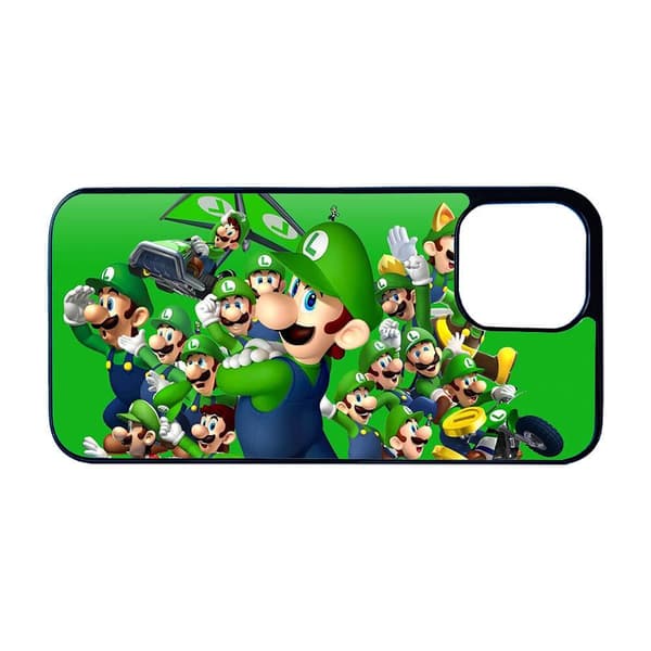 Super Mario Luigi iPhone 16 Pro Max Skal