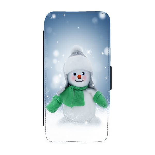 Snögubbe Samsung Galaxy A32 4G Flip Mobilfodral