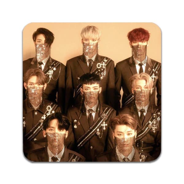 2 ST K-pop Ateez Underlägg