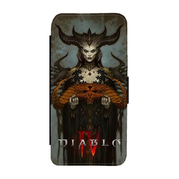 Diablo 4 iPhone X/iPhone XS Flip Mobilfodral