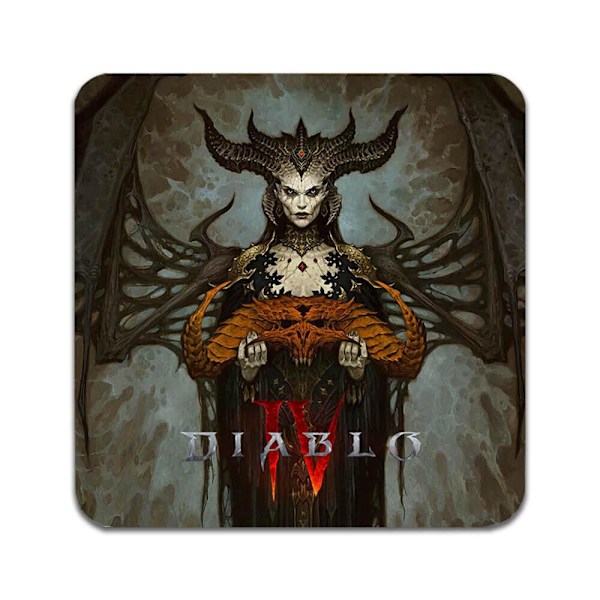 4 ST Spel Diablo Underlägg