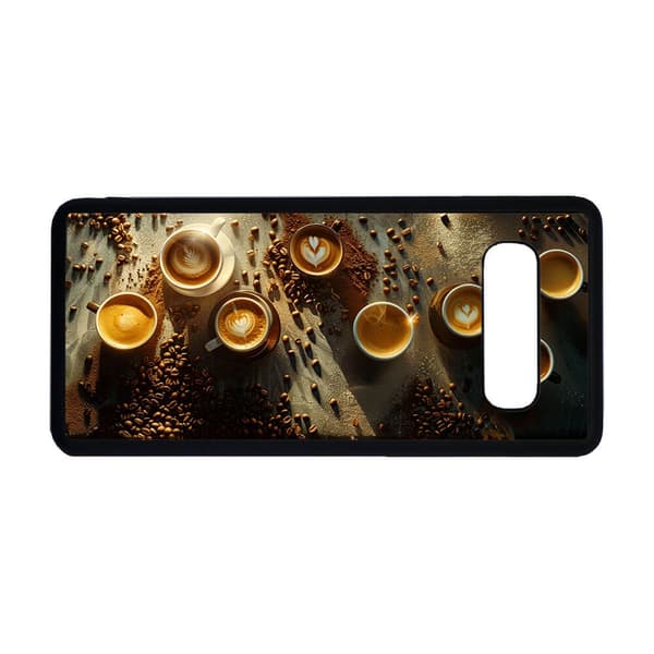 Kaffe Latte Cappuccino Samsung Galaxy S10+ Skal