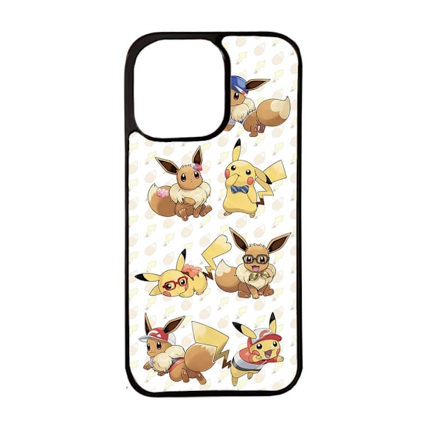 Pokemon Pikachu Eevee iPhone 16 Pro Max Skal