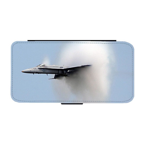 Överljuds Jaktflygplan iPhone 14 Flip Mobilfodral