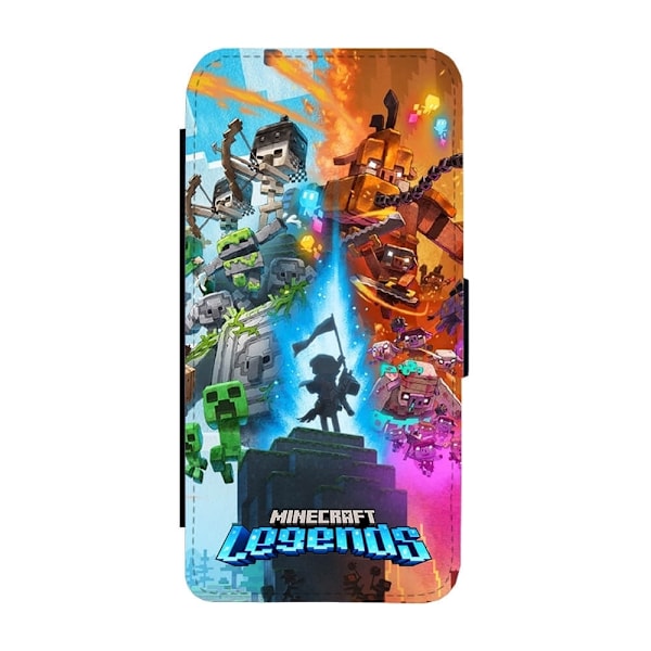 Minecraft Legends Google Pixel 9a Flip Mobilfodral