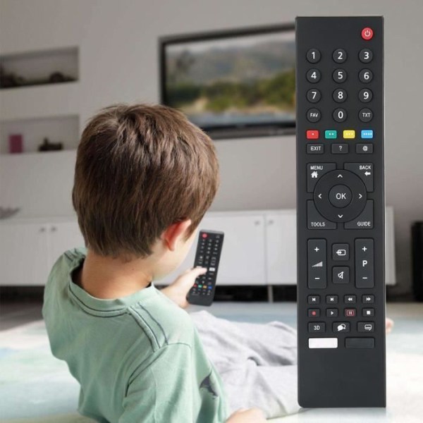 Smart Replacement TV-fjärrkontroll Lämplig för Grundig ts1187r rc3214801-02-RAC