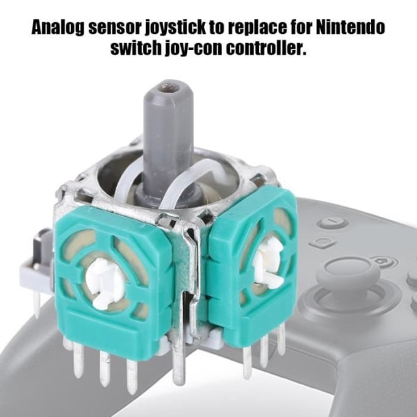 Tumkontroll, Ergonomisk 3D Analog Sensor Joystick, Lång livslängd, Bekväm handkänsla för Xbox One