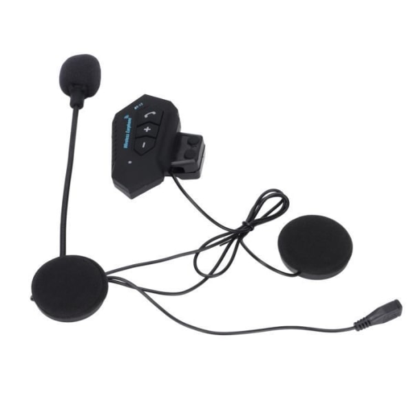 Dioche Motorcykel Hjälm Headset Motorcykel Bluetooth Headset Bluetooth Intercom Headset med handsfree funktion