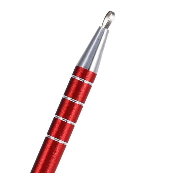 Multifunktionell Professionell Razor Pen - Röd - Rostfritt stål - Blad och pincett ingår