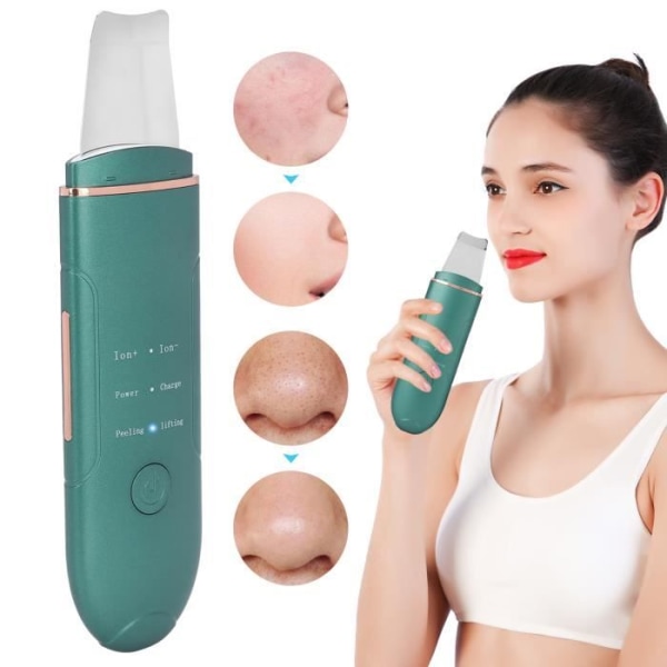 Facial Cleanser Ultrasonic Skin Scrubber EMS Blackhead Removal Pore Cleaner