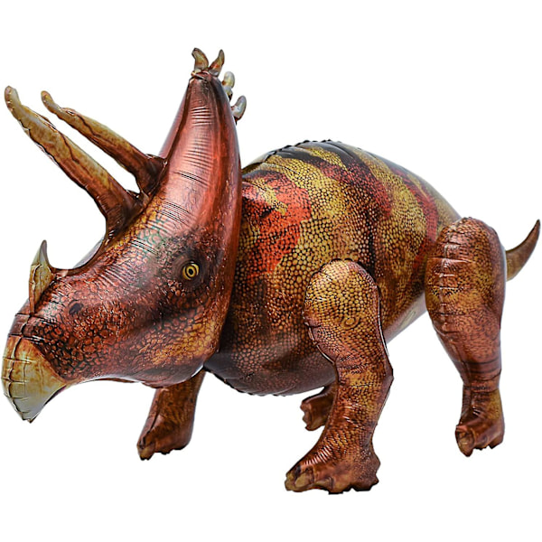 46" Triceratops Dinosaur Uppblåsbar Ballong Dinosa