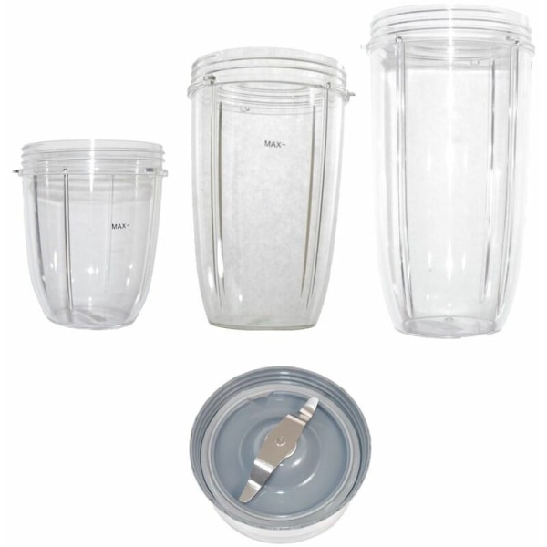 600W Blender Juicer Large Medium Small Cup Mugg Set