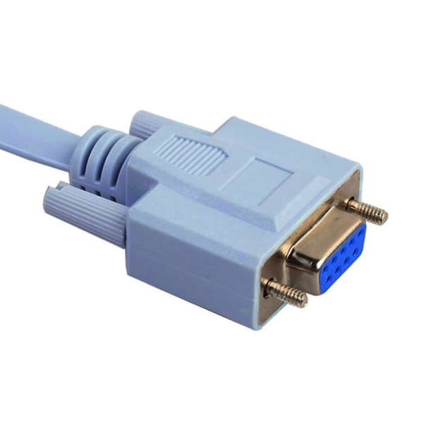 Konsolkabel Db9-rj45 Switch Line 9-stifts nätverksadapterkabel för Cis