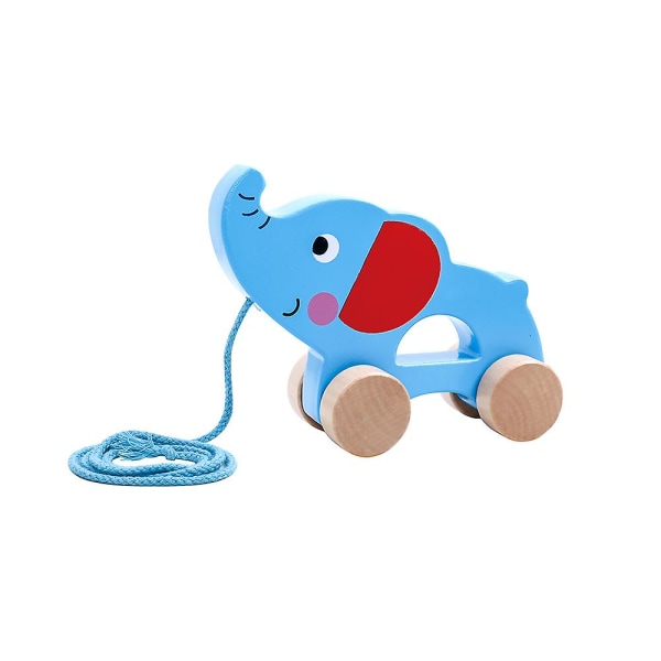 Tooky Toy Kids Wooden Toy Elephant TKC264, inuti,