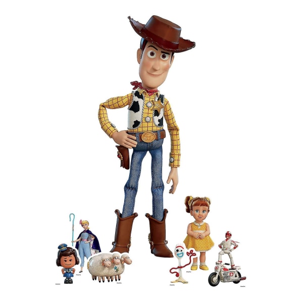 Woody Toy Story kartongutskärning Disney dekoration