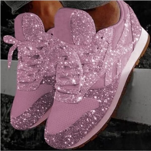 Sneakers för kvinnor Atletiska skor Sneakers Outdoor D pink 37