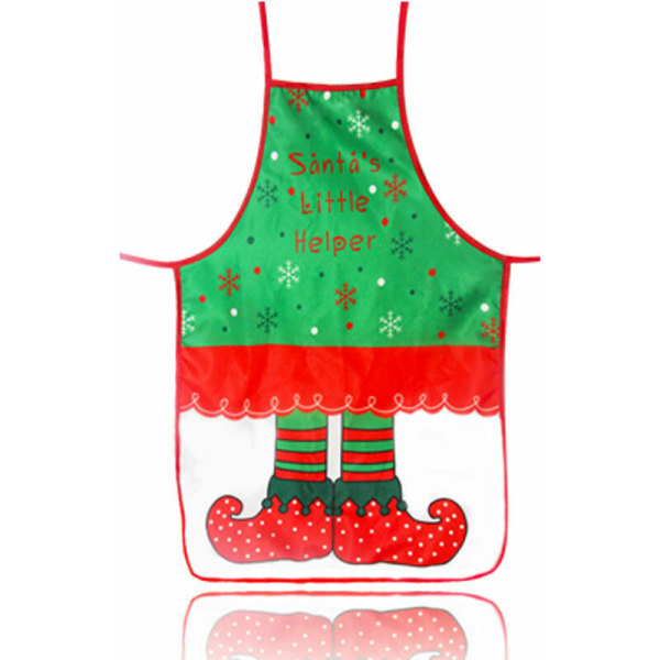 Julförkläde Mrs Santa Claus Ärmlös matlagning