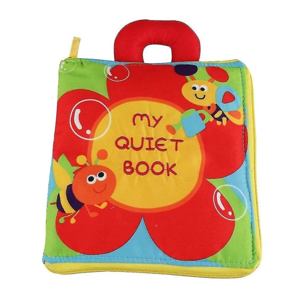 Baby Quiet Books - Ultra Soft Baby Book, Touch And
