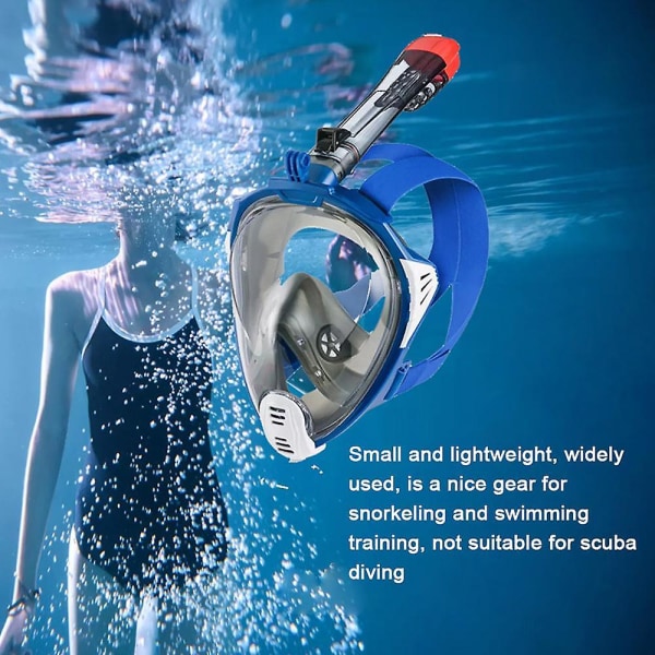 Full Face Snorkel Mask Full Drying Foldable Diving